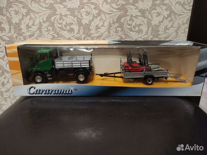 Mercedes-Benz Unimog (U300) + прицеп с карой
