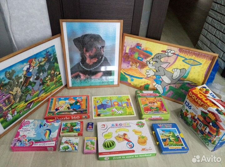 Игрушки, пазлы и т.д