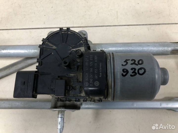 Трапеция стеклоочистителей Volkswagen Polo Sed RUS