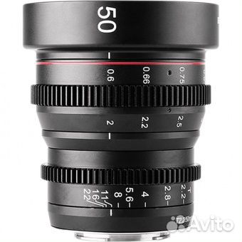 Объектив Meike 50mm T2.2 Cinema Lens