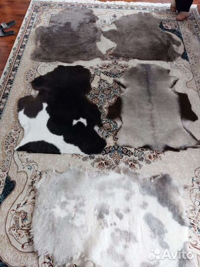 Шкуры овечьи натуральные