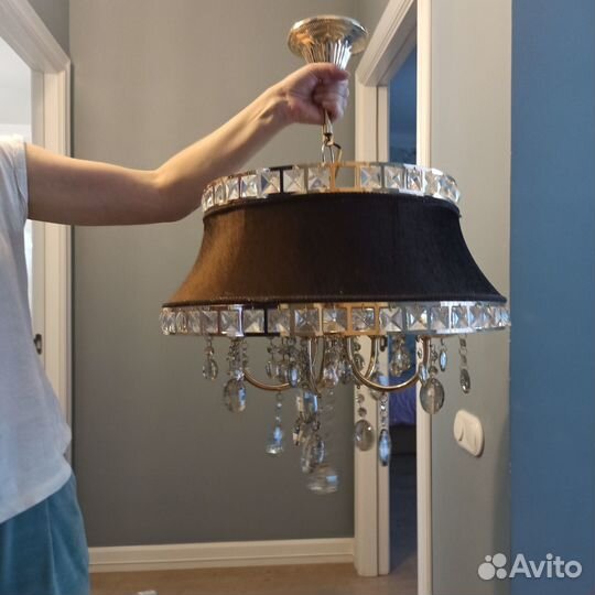 Люстра потолочная бу