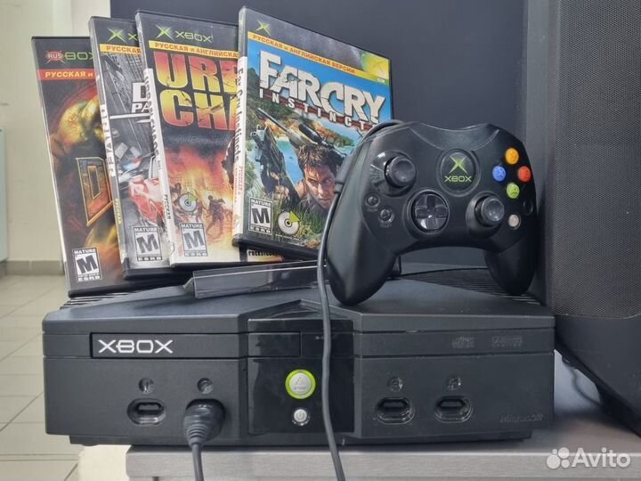 Xbox original + игры