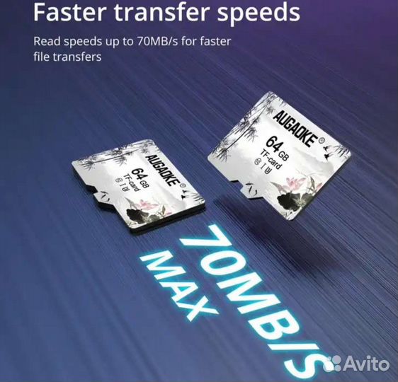 Карта памяти micro sd 64 gb