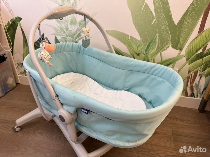 Колыбель Chicco Baby Hug 4 в 1, aquarelle