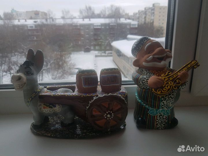 Статуэтки керамика, новые, оригинальные,национальн