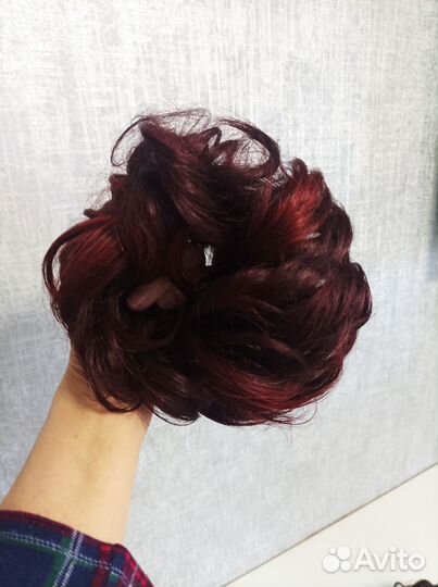 Шиньоны, накладные волосы