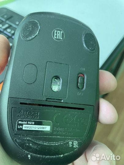 Клавиатура и мышь a4tech fstyler fgk10