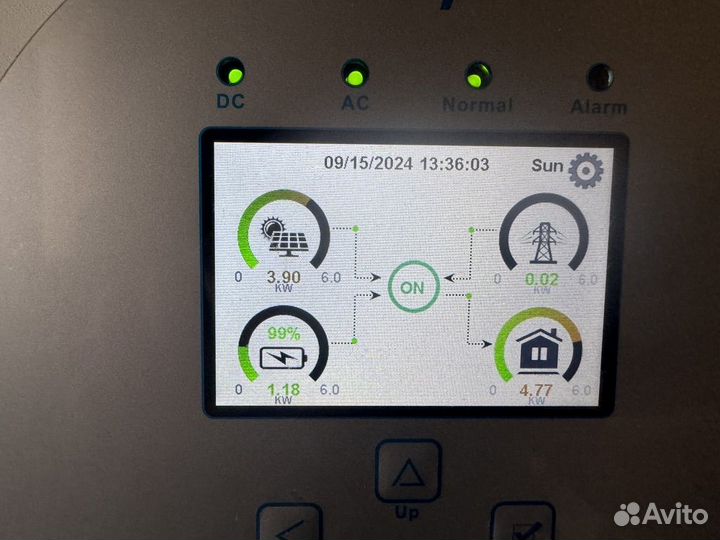 Солнечная электростанций deye 6 KW