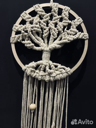 Дерево жизни, макраме