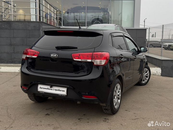 Kia Rio 1.6 МТ, 2016, 132 681 км