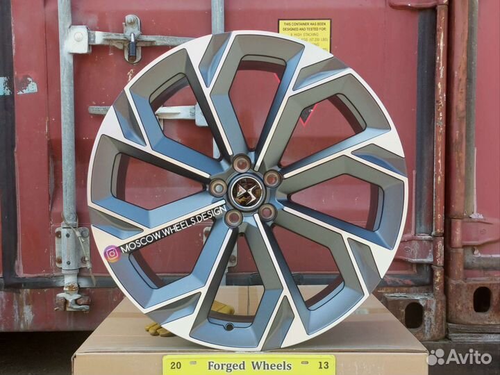 Кованые диски R21 на DS7 Crossback J