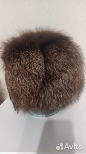 Шапка женская из песца