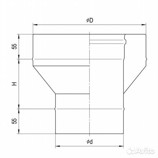 Старт-сэндвич ferrum (430/0,5мм + нерж.) Ф250х350