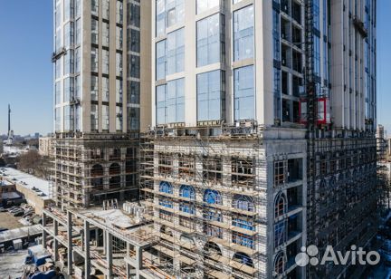 Ход строительства Комплекс апартаментов «Поклонная 9» 1 квартал 2022