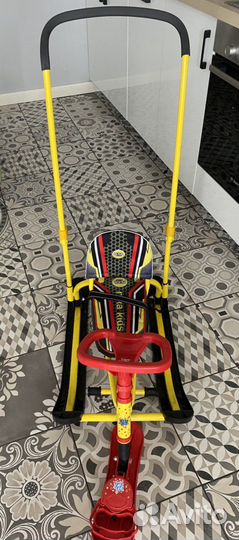 Детский снегокат