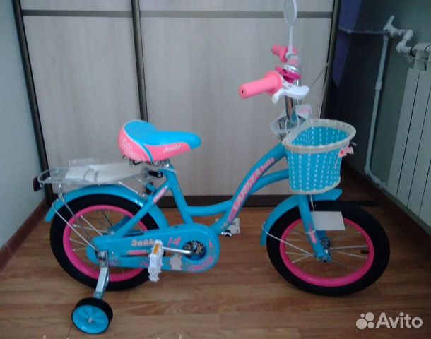 Велосипед детский зайка 14