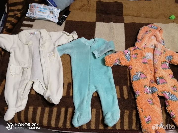 Флисовый комбинезоны