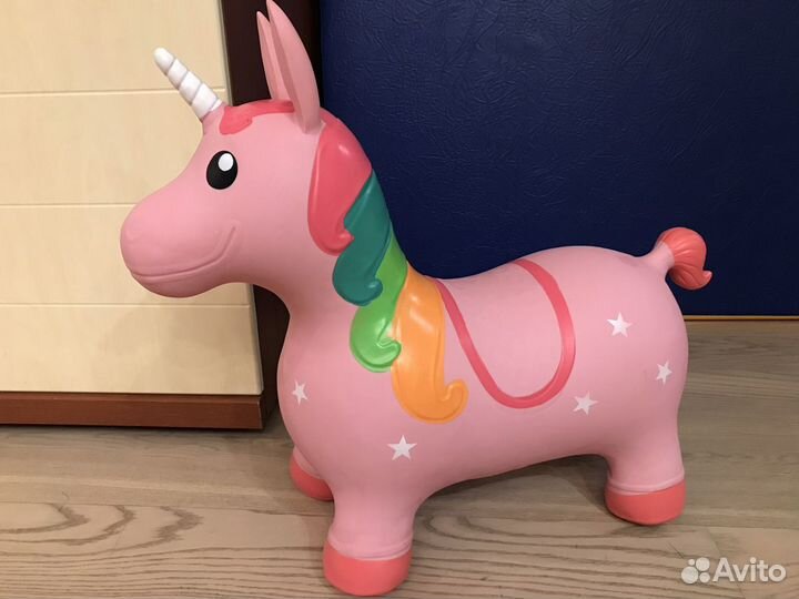 Прыгун Розовый единорог