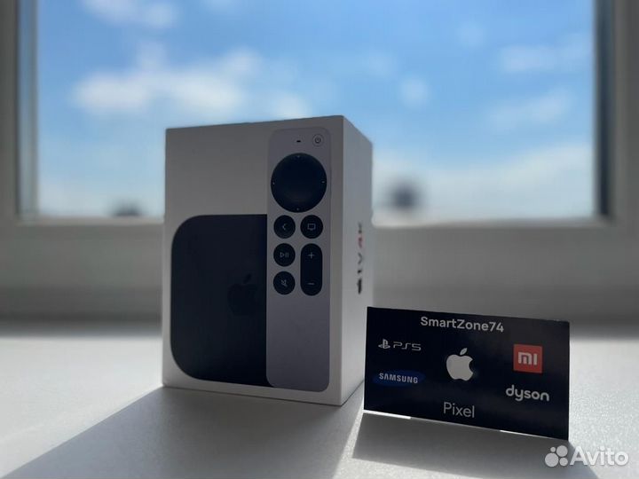 Apple TV 4K, 64Gb Wi-Fi (3-го поколения) MN873