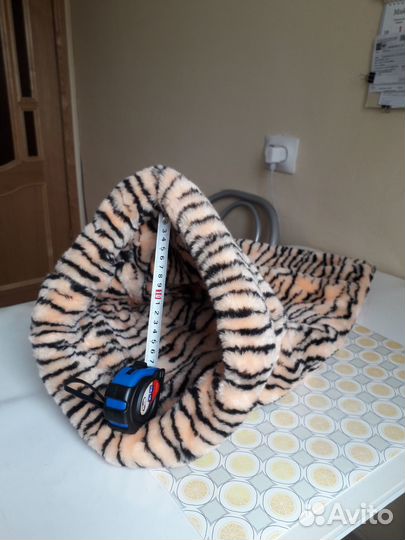 Мешок меховой для кошки,лежанка новые