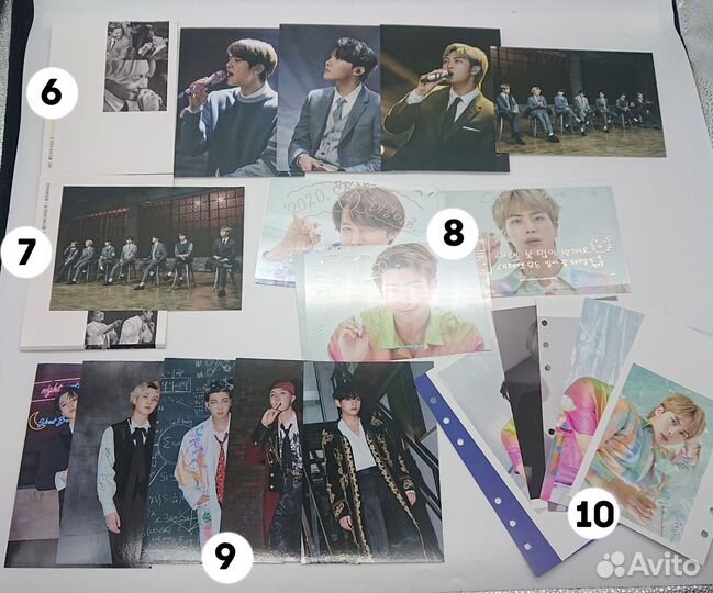 Bts открытки