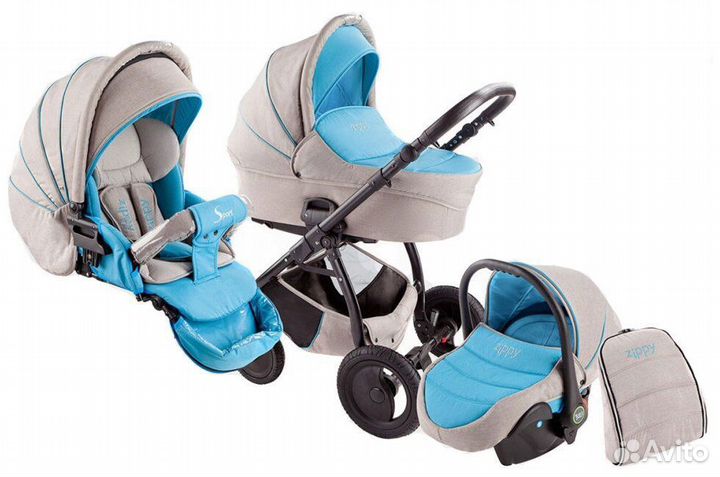 Коляска 3в1 Tutis Zippy Sport