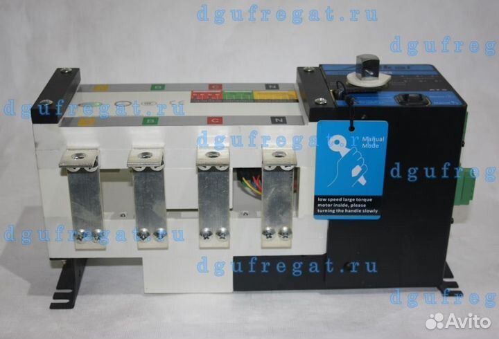 Рубильник реверсивный SKT1-250A/4P/M1 Aisikai