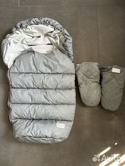 Зимний конверт в коляску