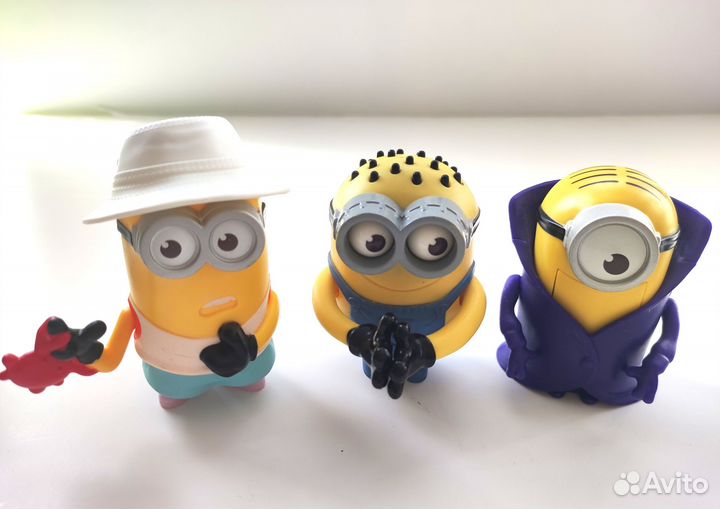 Миньоны из макдональдса набор