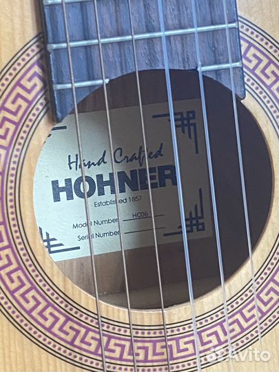 Акустическая гитара hohner