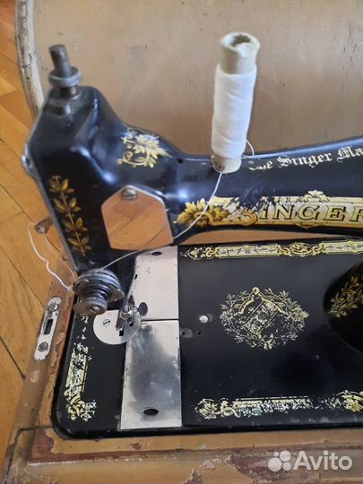 Швейная машинка зингер ручная XIX век рабочая