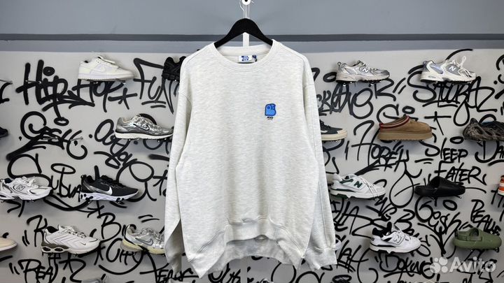 Свитшот Mind Error Оригинал Серый Оверсайз M/L