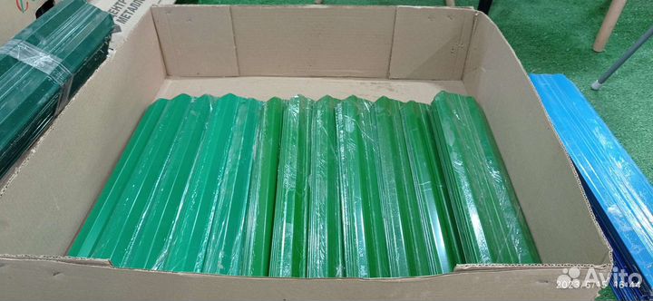 Доски для забора цветные 8м