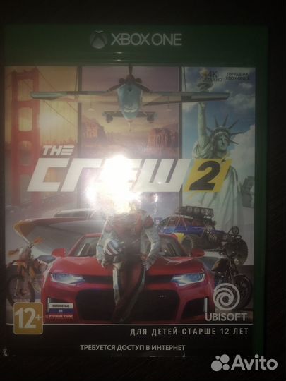 The crew 2 xbox one диск