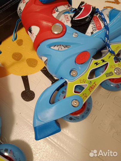 Ролики раздвижные новые hot wheels 26-29