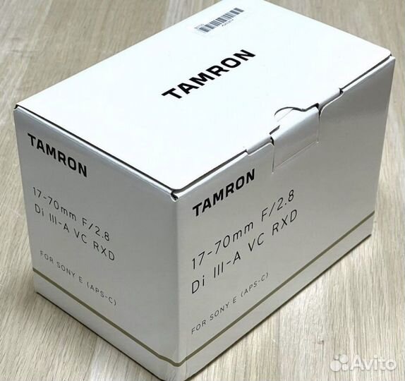 Tamron 17-70 F/2.8 Di III-A VC RXD Sony, новый