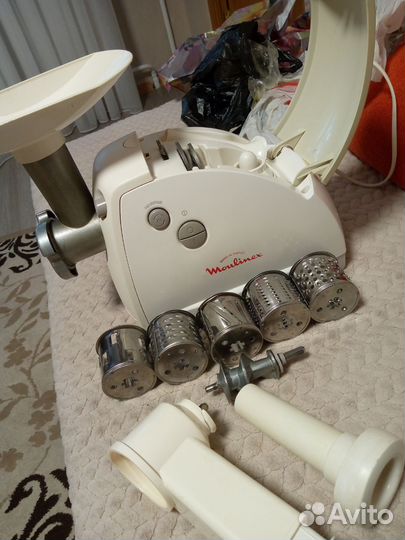 Мясорубка/овощерезка 9в1 moulinex