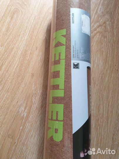 Пробковый коврик для йоги kettler