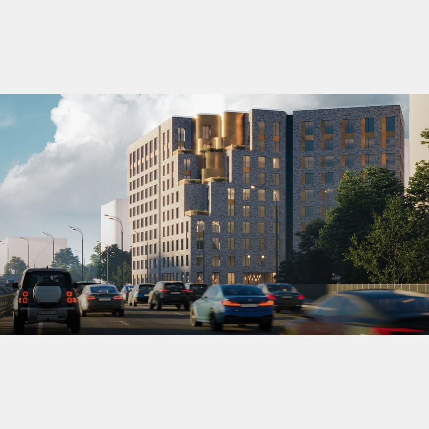 2-к. апартаменты, 75 м², 2/10 эт.