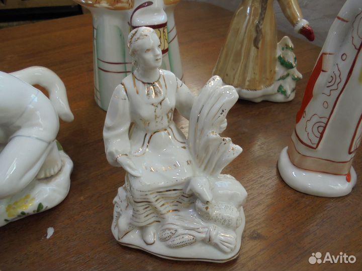 Статуэтки. Фарфор. СССР