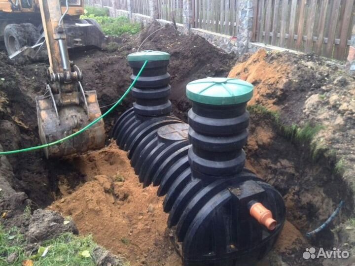 Септик эко Малахит 8 для дачи
