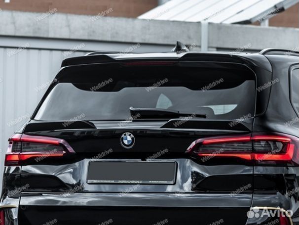 Спойлер BMW X5 G05 в стиле X5M F95 черный глянец