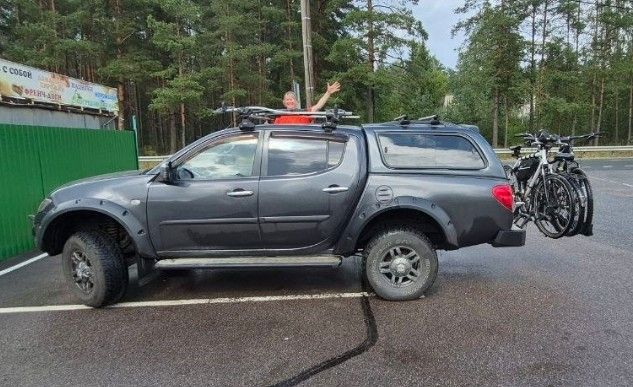 Mitsubishi L200: фото из отзыва