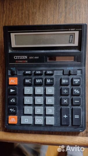 Калькулятор citizen SDC-888