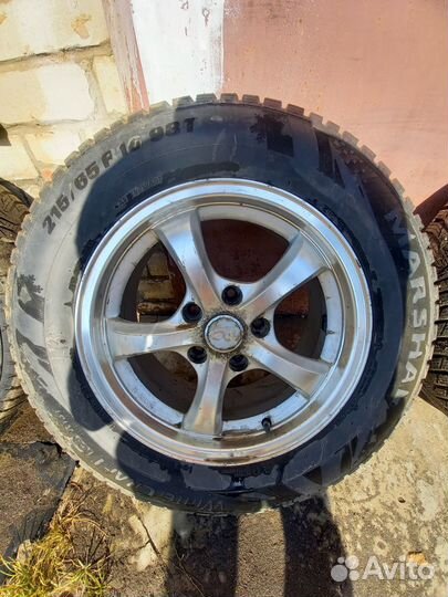 Зимняя резина с дисками r16
