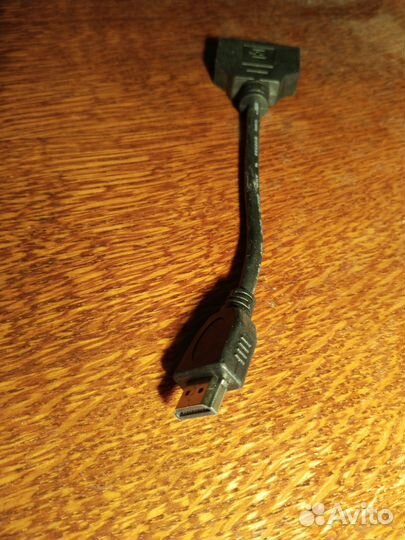 Переходники hdmi - DVI - VGA и кабель VGA 3м