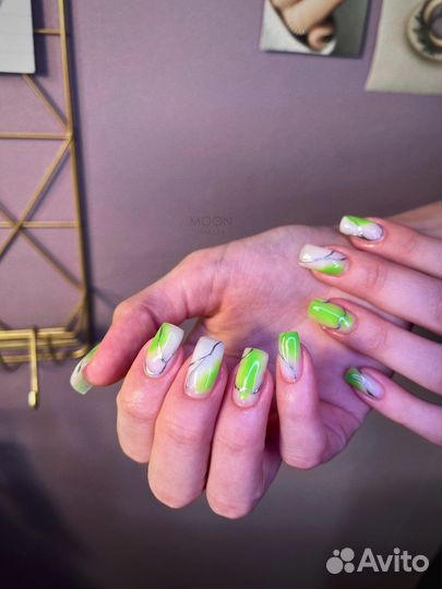 Маникюр, Наращивание ногтей