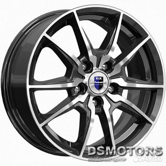 Диски Адамар 6.5/16 5x114.3 ET45 d66.1 алмаз чёрны