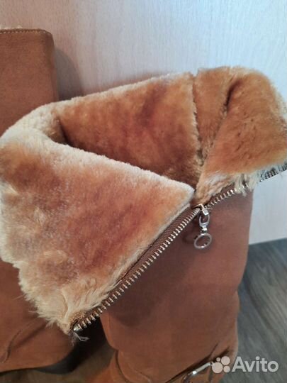 Сапожки черные